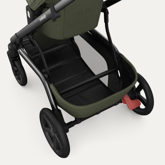 Slika NUVO Twin dječja kolica 2u1 Gun Metal, Ivy B REDSBABY 