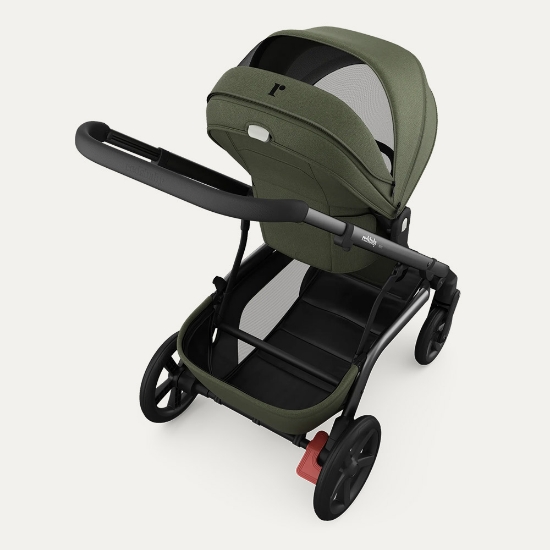 Slika NUVO Twin dječja kolica 2u1 Gun Metal, Ivy B REDSBABY 