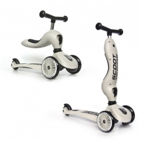 Slika Scoot & Ride Highwaykick 1 dječja guralica i romobil, Ash  