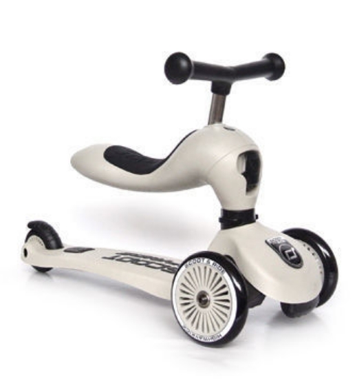 Slika Scoot & Ride Highwaykick 1 dječja guralica i romobil, Ash  