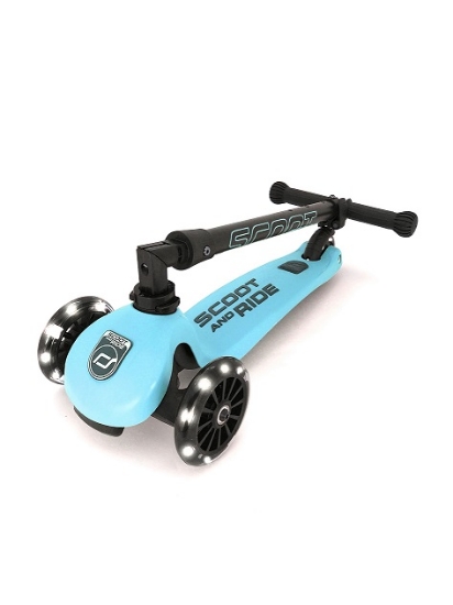 Slika Scoot & Ride Highwaykick 3 LED romobil, Blueberry 