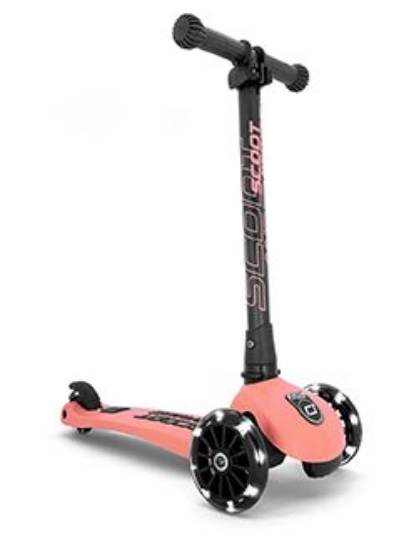Slika Scoot & Ride Highwaykick 3 LED romobil, Peach  