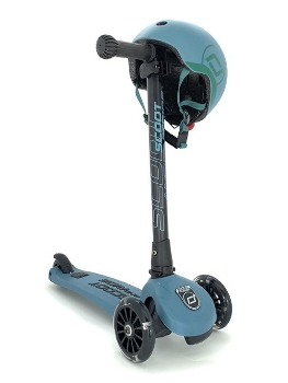 Slika Scoot & Ride Highwaykick 3 LED romobil, Steel  