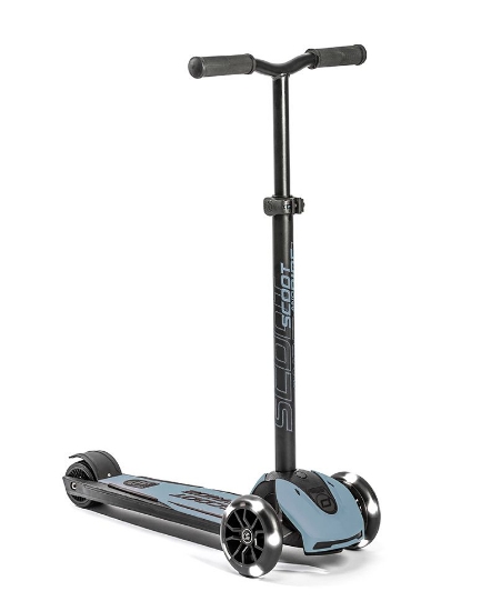 Slika Scoot & Ride Highwaykick 5 LED romobil, Steel  