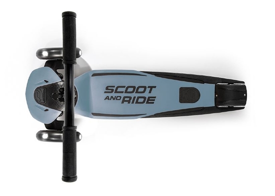 Slika Scoot & Ride Highwaykick 5 LED romobil, Steel  