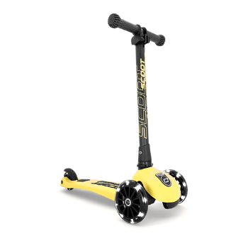 Slika Scoot & Ride Highwaykick 3 LED romobil, Lemon  