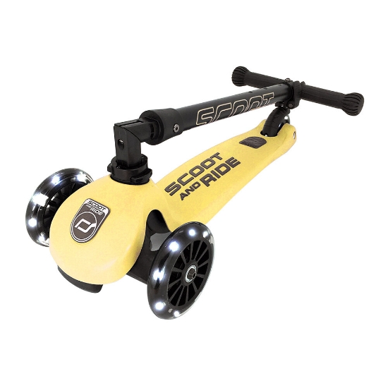 Slika Scoot & Ride Highwaykick 3 LED romobil, Lemon  