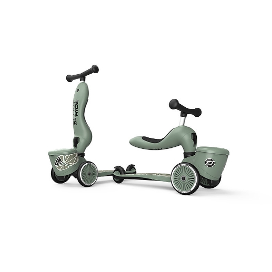 Slika Scoot & Ride Highwaykick 1 Lifestyle dječja guralica i romobil, Green lines 