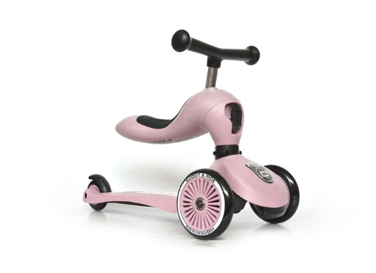 Slika Scoot & Ride Highwaykick 1 dječja guralica i romobil, Rose 