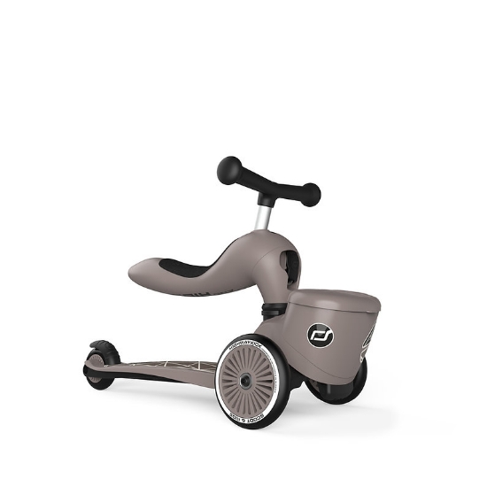 Slika Scoot & Ride Highwaykick 1 Lifestyle dječja guralica i romobil, Brown lines  