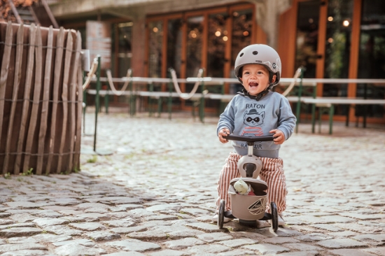 Slika Scoot & Ride Highwaykick 1 Lifestyle dječja guralica i romobil, Brown lines  