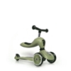 Slika Scoot & Ride Highwaykick 1 dječja guralica i romobil, Olive  