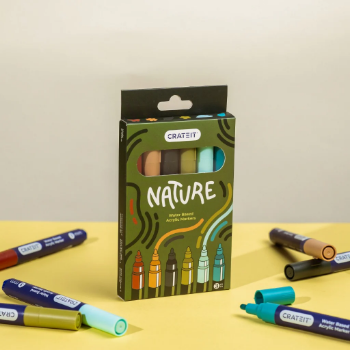 Slika Nature flomastri 3mm - Crateit