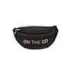 Slika Banana Bag On the Go Black-Gold - Childhome