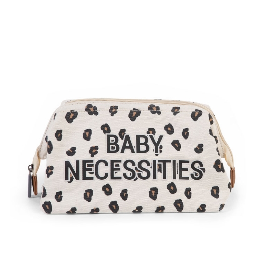 Slika Baby Necessities toaletna torbica - Canvas Leopard - Childhome