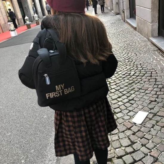 Slika Dječji ruksak 'MY FIRST BAG' black - Childhome