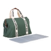 Slika Torba Mommy Bag Signature Canvas Green - Childhome