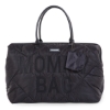 Slika Torba Mommy Bag Puffered Black - Childhome