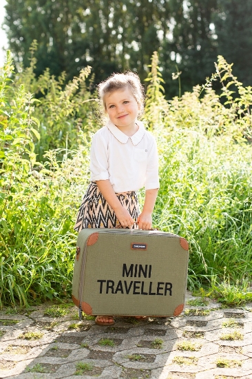 Slika Dječji kofer 'MINI traveler' - Khaki - Childhome