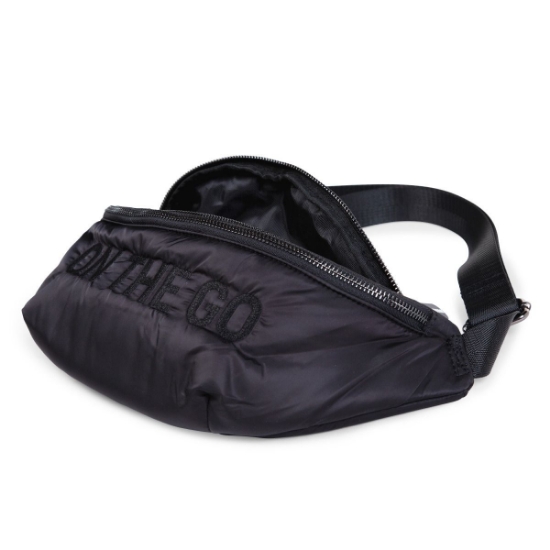 Slika Banana Bag On the Go Puffered Black - Childhome