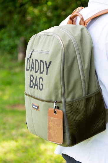 Slika Torba Daddy Bag Khaki - Childhome