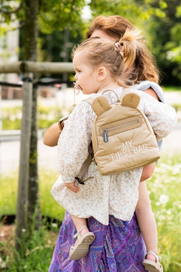 Slika Dječji ruksak 'MY FIRST BAG' puffered Beige - Childhome