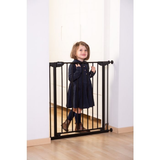 Slika Sigurnosna ogradica Eltra 75-81 Metal - Black - Childhome