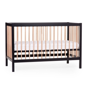 Slika Childhome Cot 97 dječji krevet 120 x 60 cm, Black Natural 