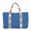 Slika Torba Family Bag Signature Canvas Indigo - Childhome