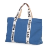 Slika Torba Family Bag Signature Canvas Indigo - Childhome