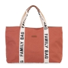 Slika Torba Family Bag Signature Canvas Terracotta - Childhome