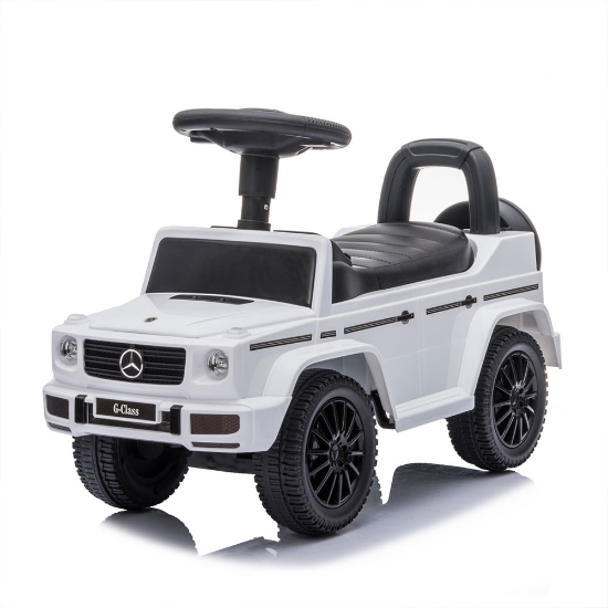 Slika Guralica auto Mercedes G-Class, bijeli Babyono 