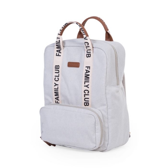 Slika Torba Family Club signature off white - Childhome