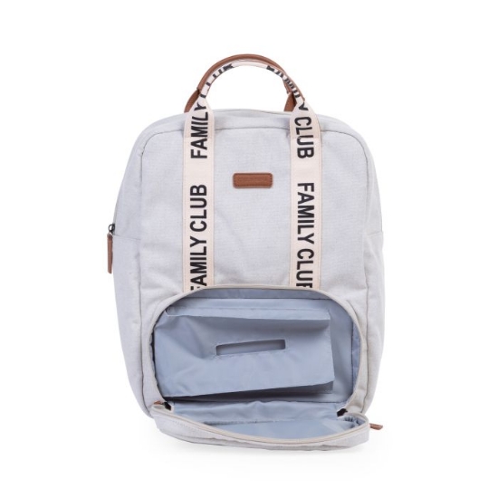 Slika Torba Family Club signature off white - Childhome