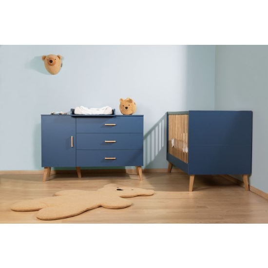 Slika Dječji krevet 70x140 cm Bold Blue - Childhome