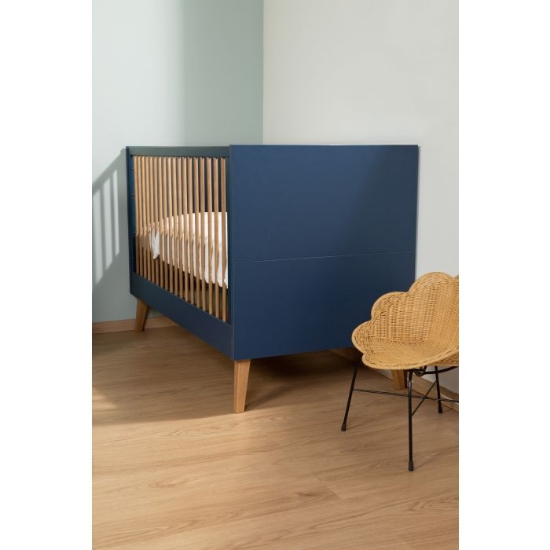 Slika Childhome dječji krevetić 70 x 140 cm, Bold Blue  
