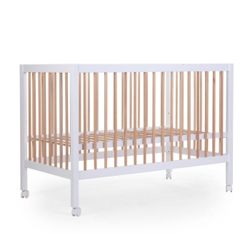 Slika Childhome Cot 97 dječji krevet 120 x 60 cm, White Natural  