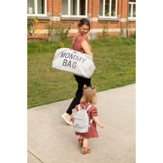 Slika Dječji ruksak 'MY FIRST BAG' Canvas Grey - Childhome