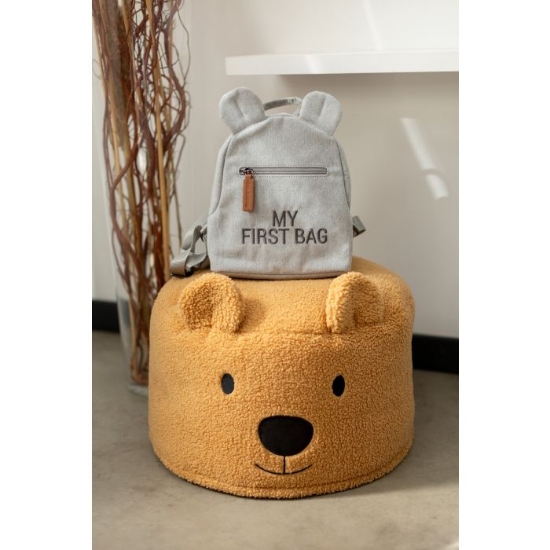 Slika Dječji ruksak 'MY FIRST BAG' Canvas Grey - Childhome