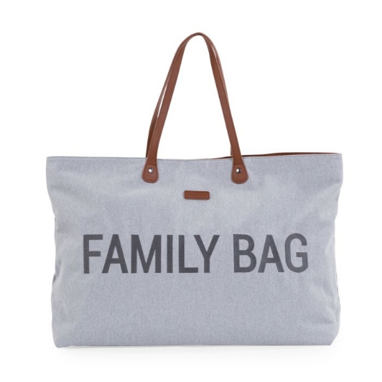 Slika Torba Family Bag Canvas Grey - Childhome