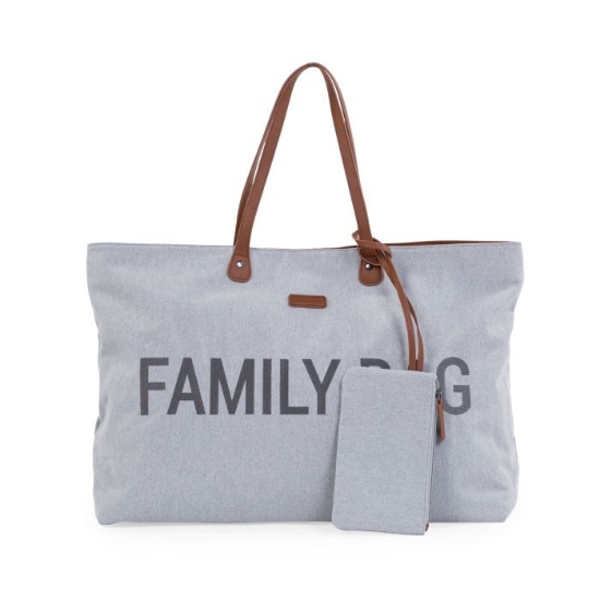 Slika Torba Family Bag Canvas Grey - Childhome