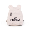 Slika Dječji ruksak 'MY FIRST BAG' Teddy Off White - Childhome