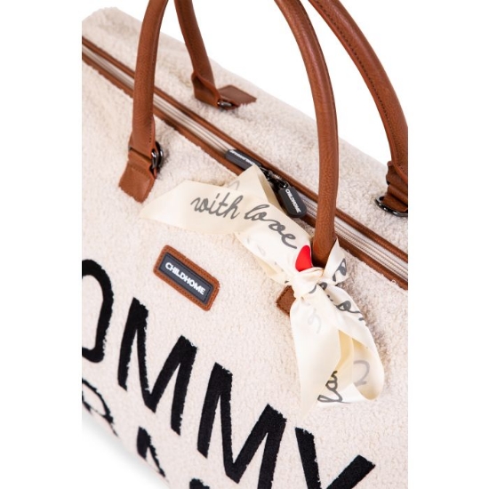 Slika Torba Mommy Bag Big Teddy Off White - Childhome