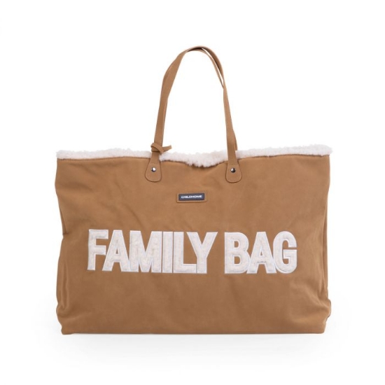 Slika Torba Family Bag Suede Look - Childhome