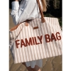 Slika Torba Family Bag Stripes Nude/Terracotta - Childhome