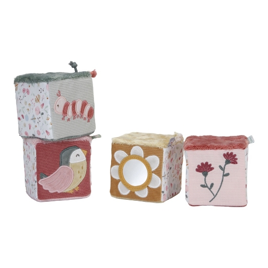 Slika Mekane kocke Flowers & Butterflies - Little Dutch