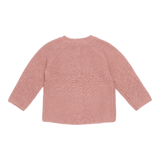 Slika Pleteni kardigan Vintage Pink 62 - Little Dutch