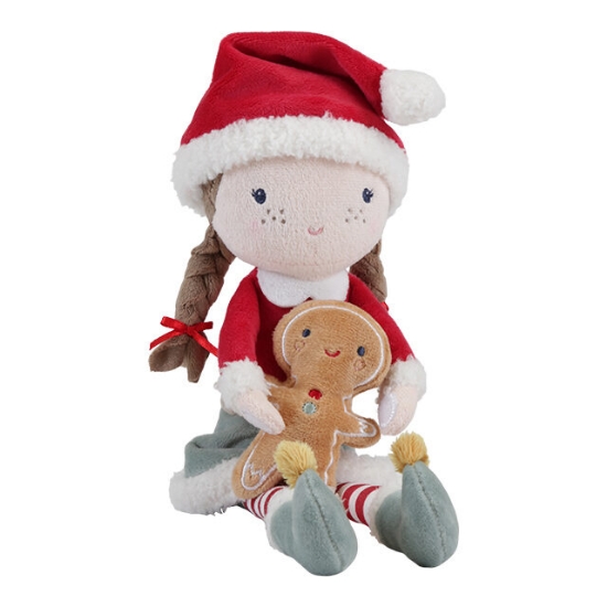 Slika Lutka Rosa Christmas Doll M (35 cm) - Little Dutch