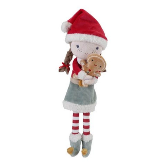 Slika Lutka Rosa Christmas Doll M (35 cm) - Little Dutch