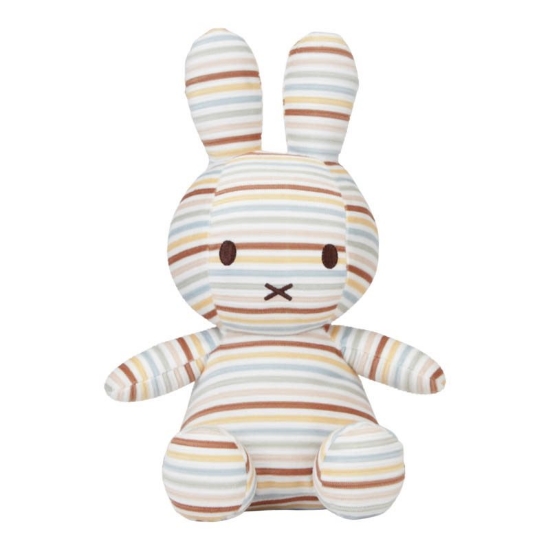 Slika Miffy zeko Vintage Sunny Stripes all-over 35 cm - Little Dutch